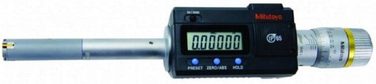 Mitutoyo 468-267 Digimatic Holtest Three-point Bore Micrometer 1-1.2" w/SPC IP65