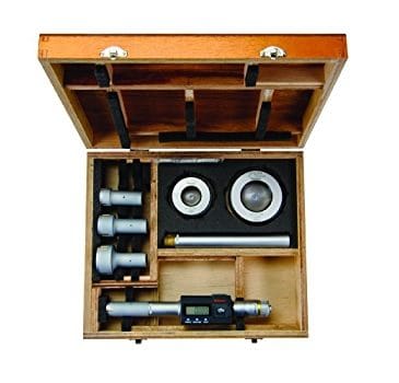 Mitutoyo 468-978 Digimatic Holtest Three-point Bore Micrometer w/ Interchangeable Head Set 0.8-2.0" w/SPC IP65