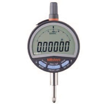 Mitutoyo 543-702B-02 Absolute Digimatic Indicator ID-C Standard Type 0-0.5" w/SPC Flat Back ASME 3/8 Stem